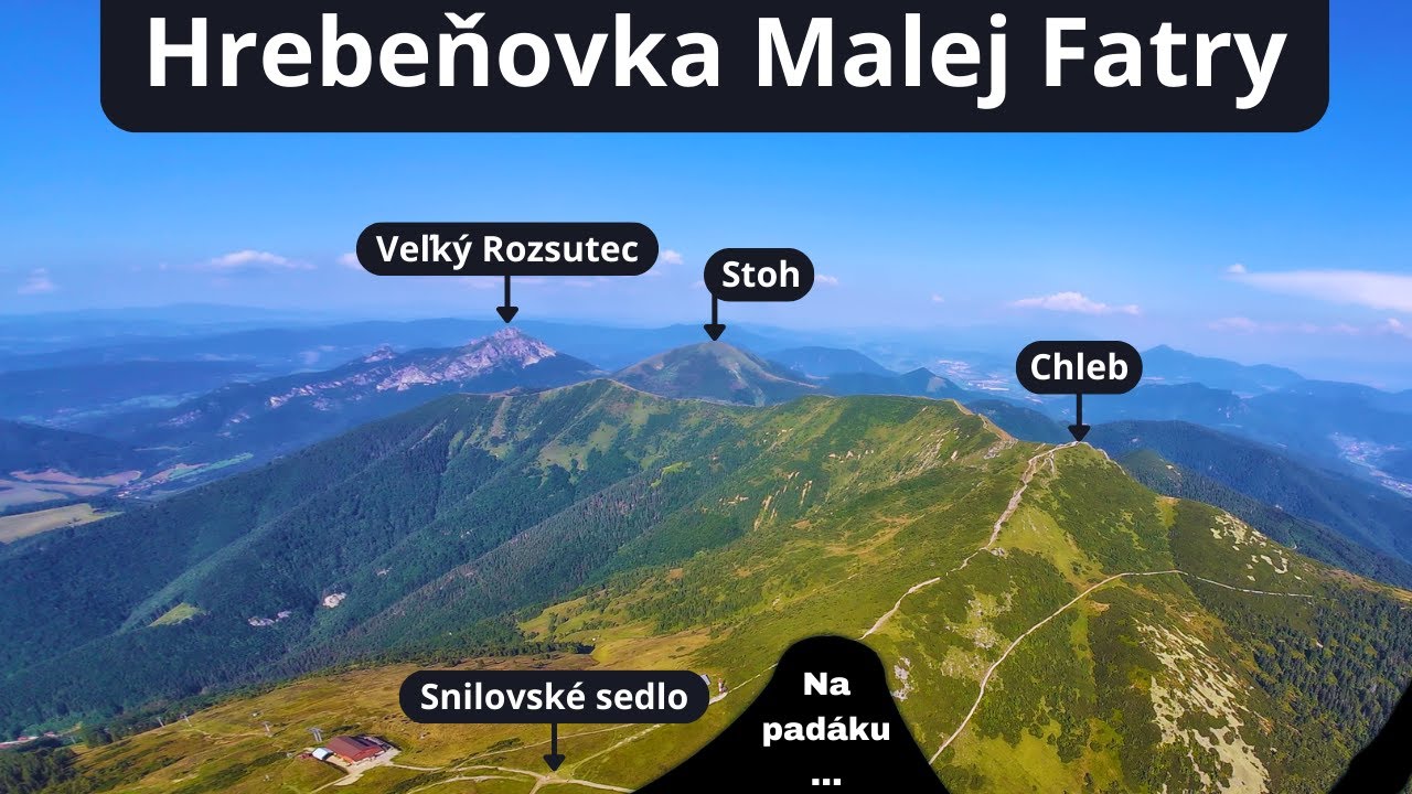 Prelet ponad Malú Fatru  🪂