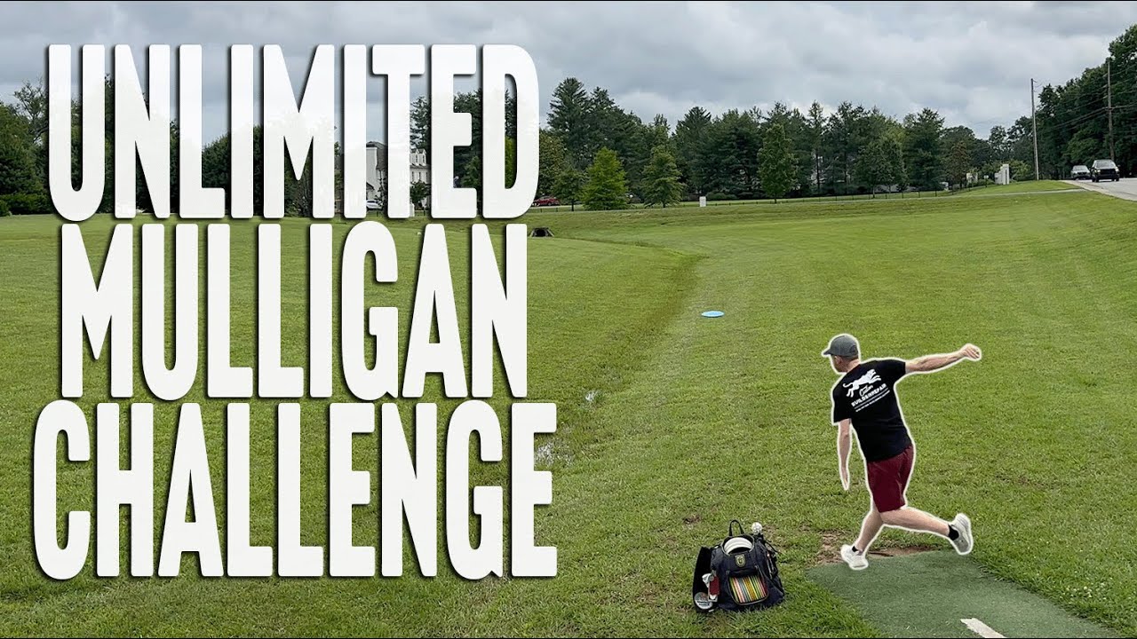 Unlimited Mulligans to Shoot 9 UNDER | Disc Golf Challenge
