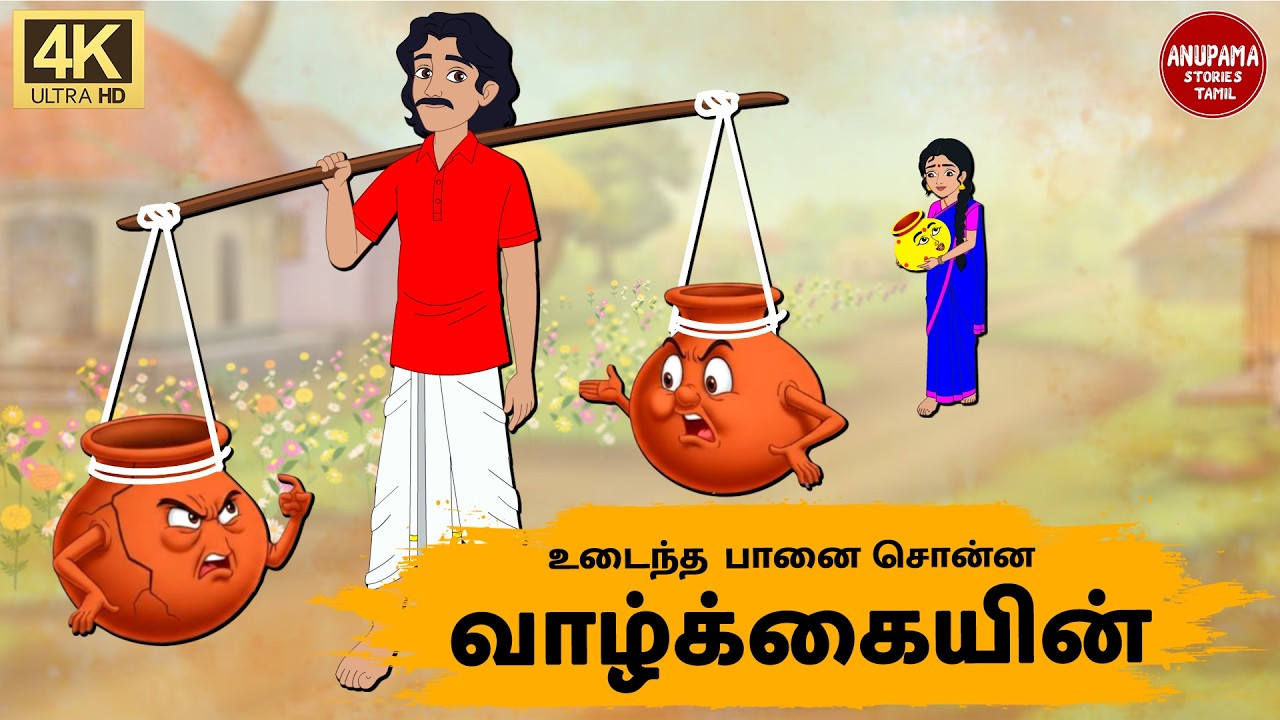 Tamil stories - உடைந்த பானை சொன்ன வாழ்க்கையின் - Tamil Moral Stories - Anupama Stories - Tamil