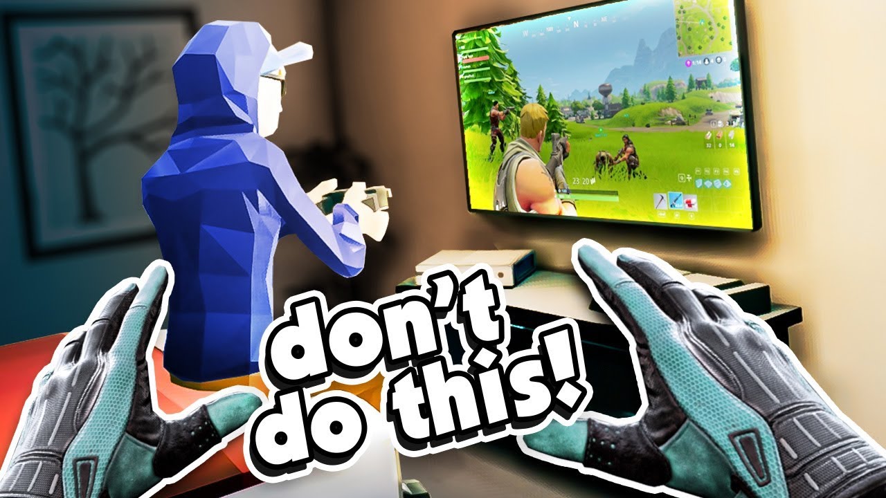 CAN I STEAL HIS GAMING CONSOLE? - There is a Thief in my House VR