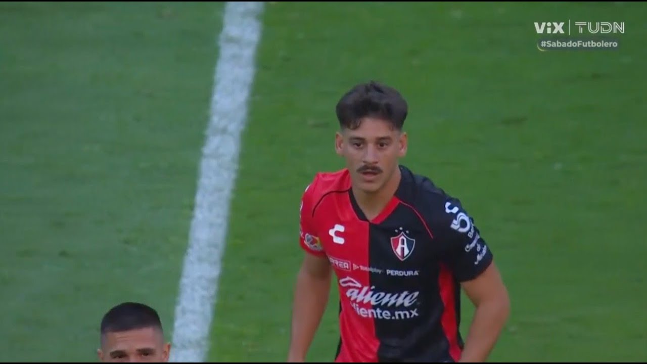 Primer gol de Mat&iacute;as C&oacute;ccaro en M&eacute;xico con Atlas FC