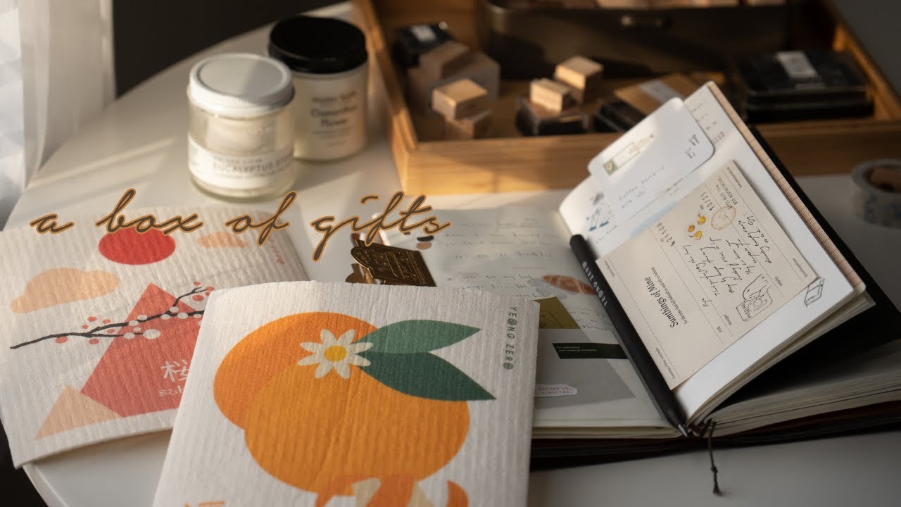 happy mail from Vivian| midori traveler's notebook + eco friendly supplies