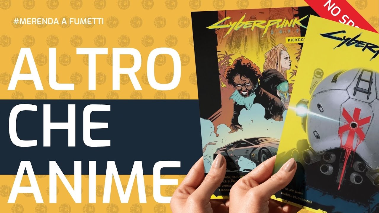 ALTRO CHE QUELLA CIOFECA DI EDGERUNNERS | Cyberpunk 2077 i fumetti | lucadeejay