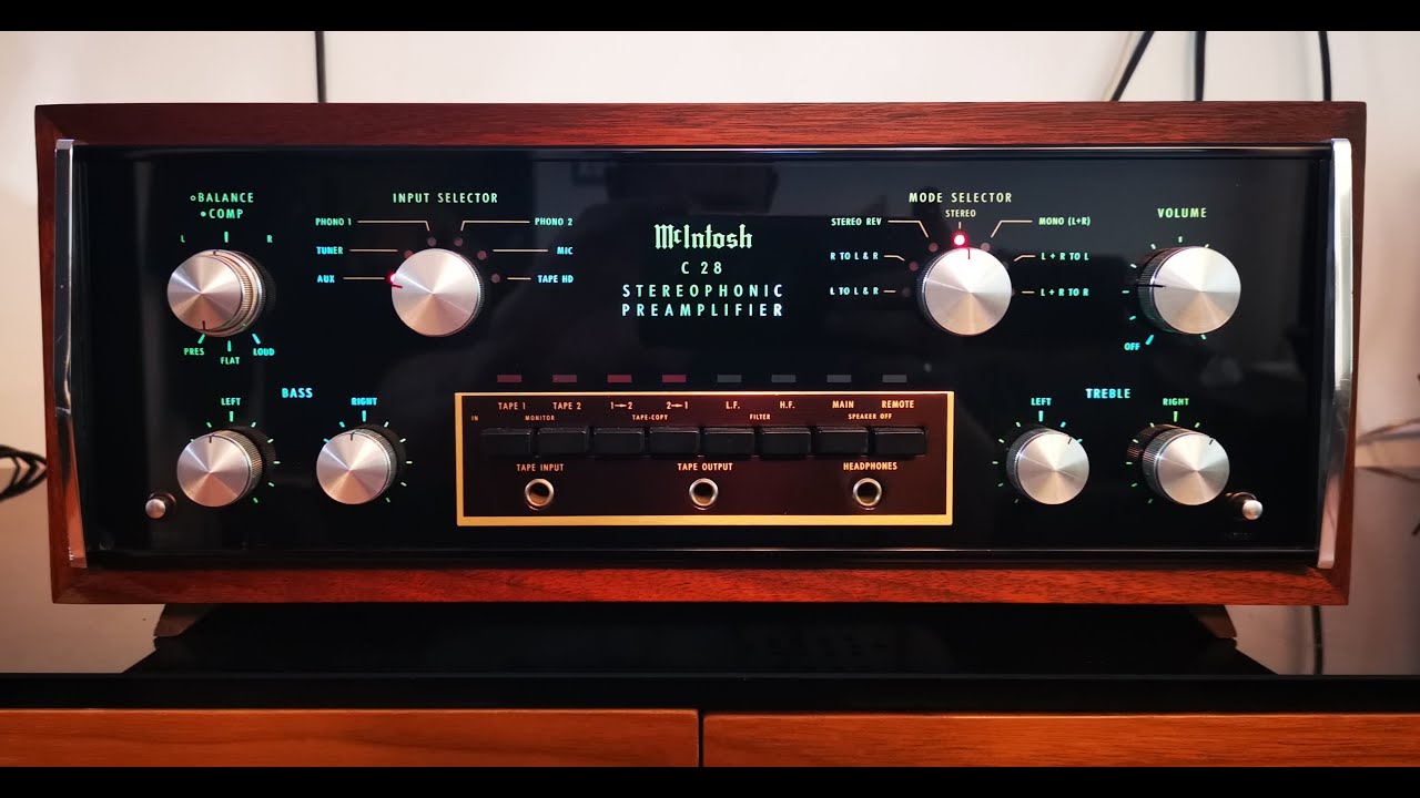 McIntosh C28 Stereo Preamplifier (1970-75)