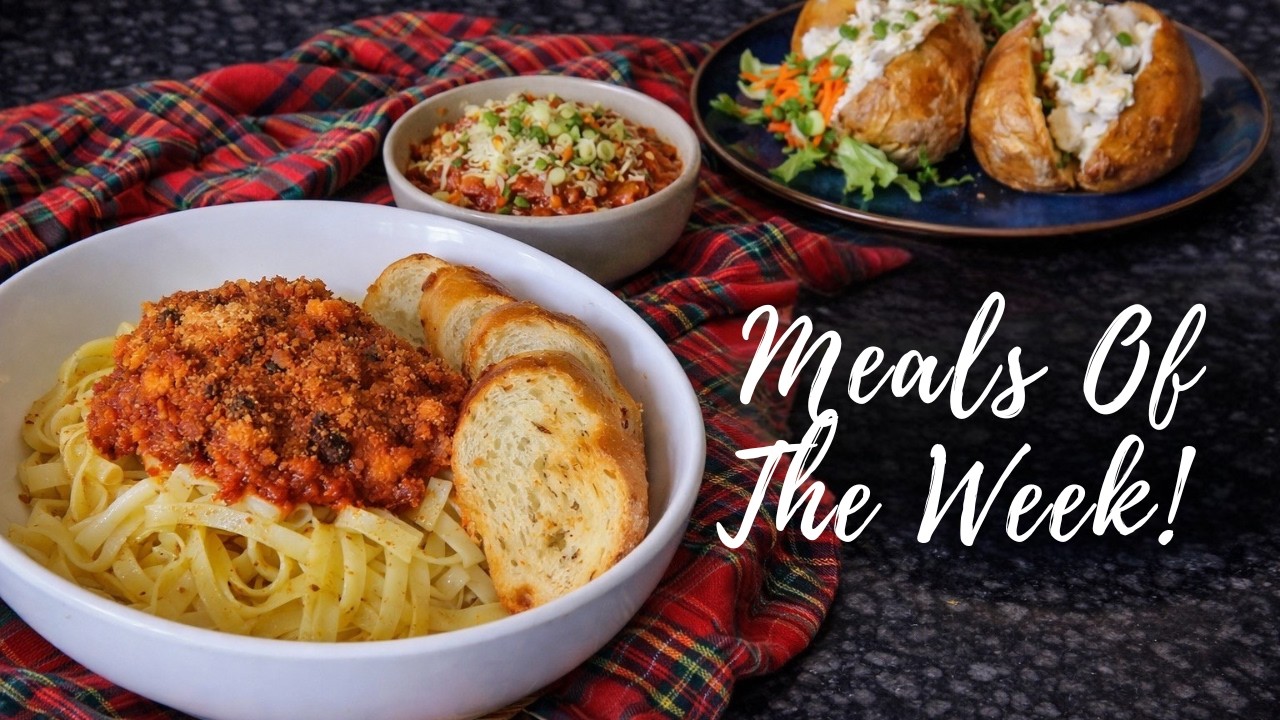 Meals Of The Week Scotland | 9th - 15th September | UK Family dinners :)