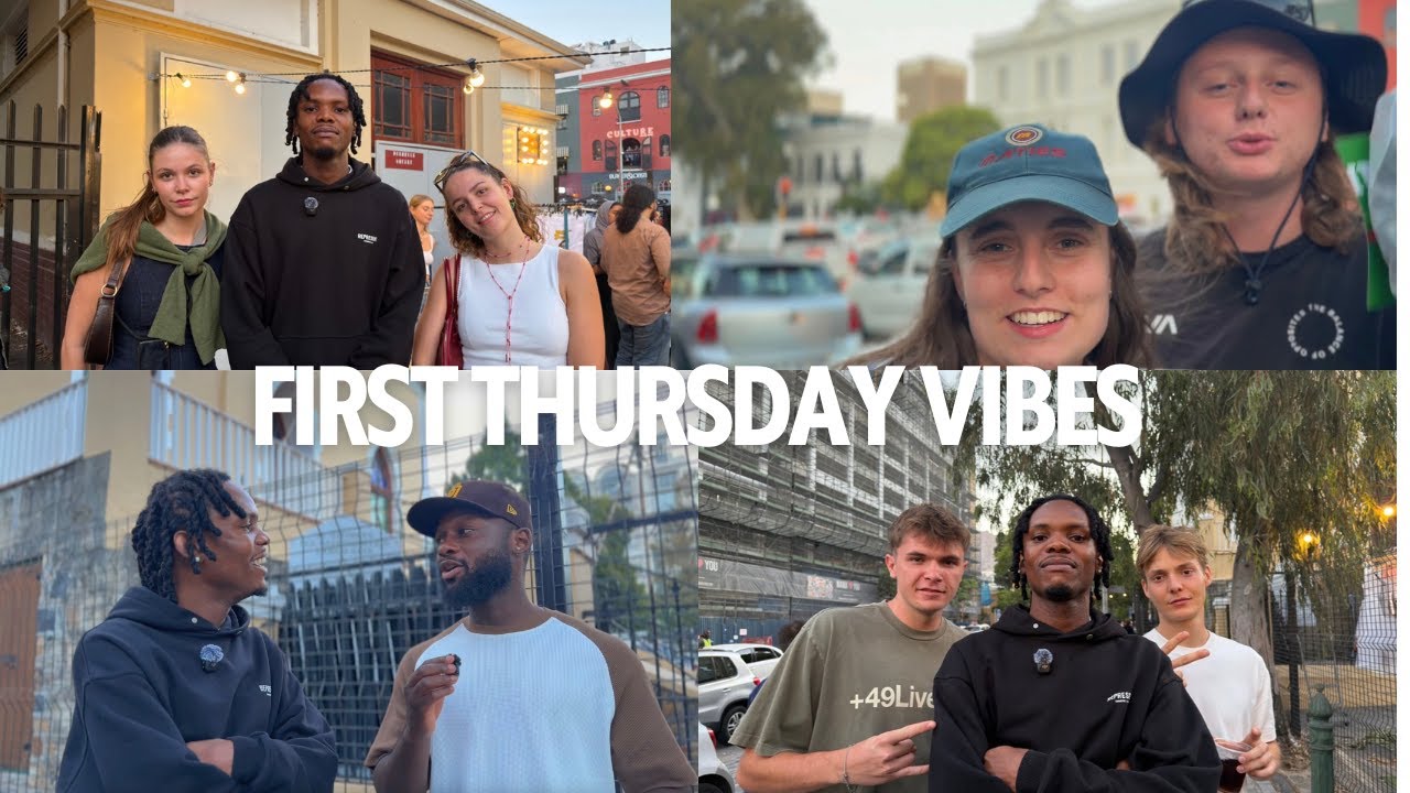 Exploring FIRST THURSDAYS IN CAPETOWN! Art Galleries, Interviews & Street Vibes