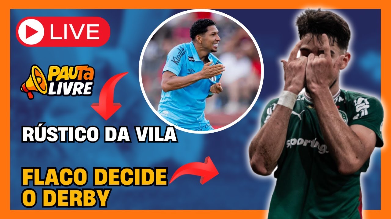 PALMEIRAS VENCE CORINTHIANS | RONY SALVA O SANTOS - PauTa Livre