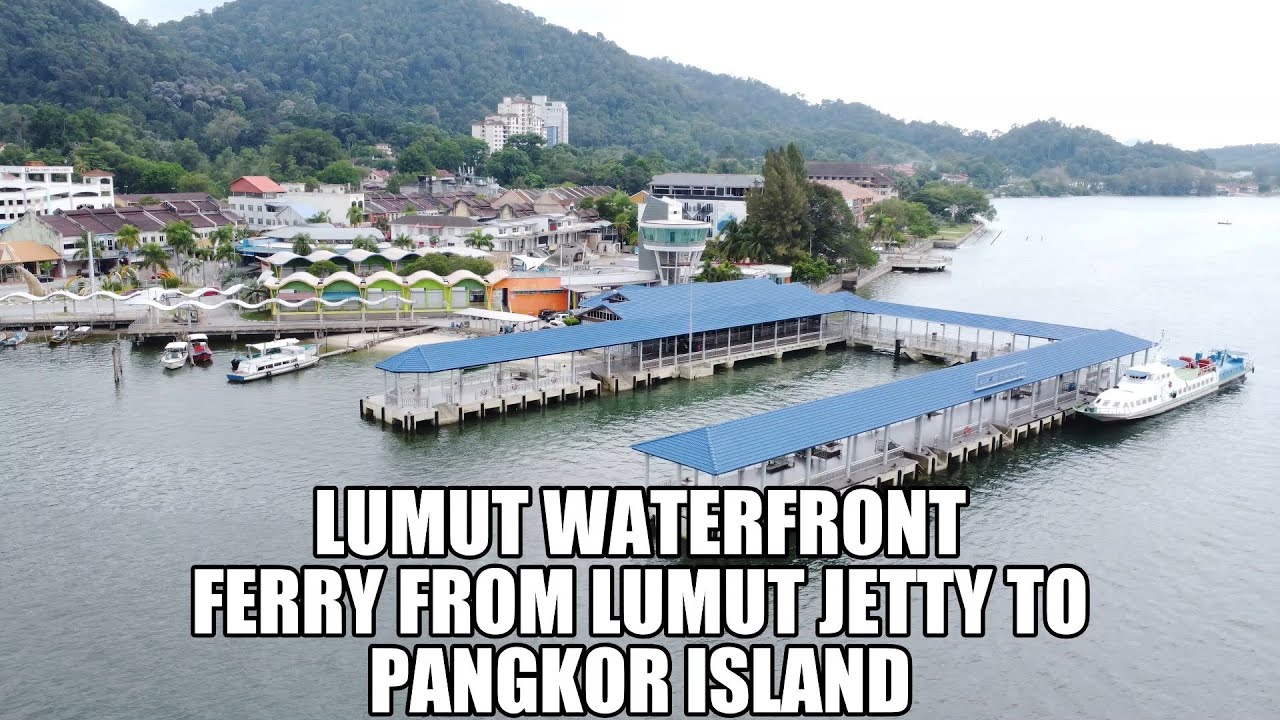 Drone DJI Mini 2 | Lumut Waterfront Jetty in Perak Malaysia