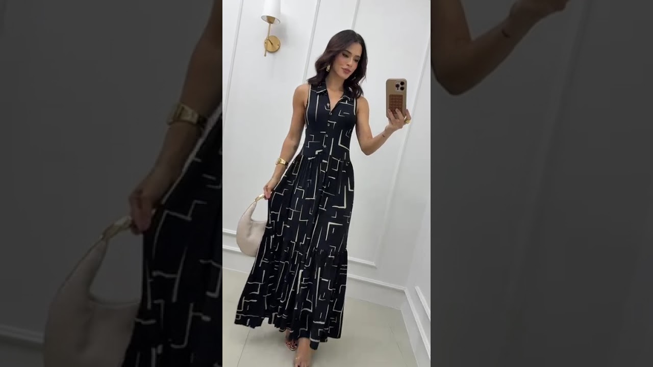 Vestido Regata Longo Duas Marias 👗 | Moda Feminina & Look do Dia 2026
