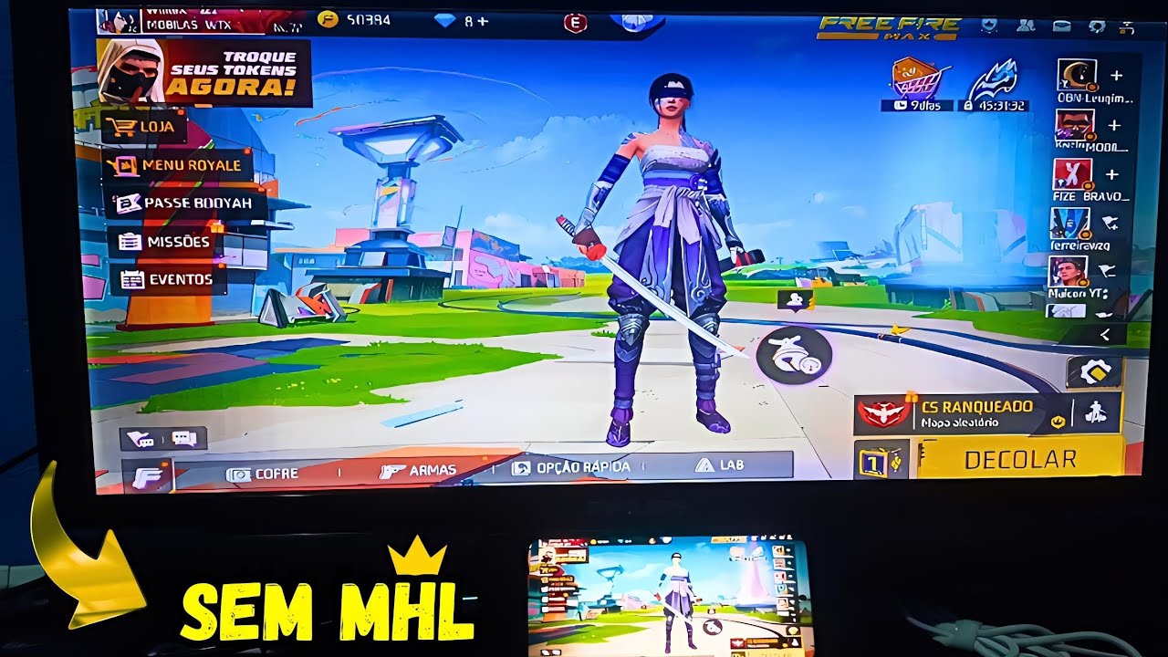 TESTEI O CABO QUE CONECTA O MOBILADOR NO MONITOR OU TV SEM MHL - LD 39 2025