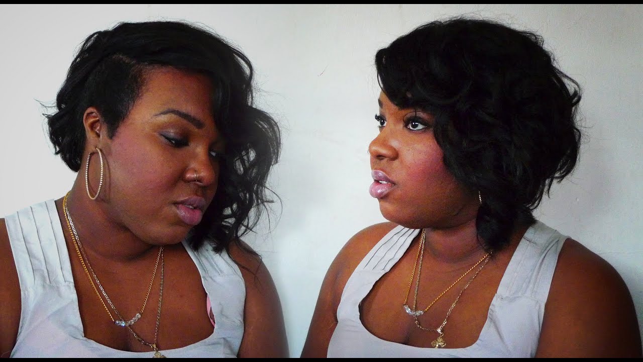 Half Shaved Hair Tutorial: Asymmetric Bob