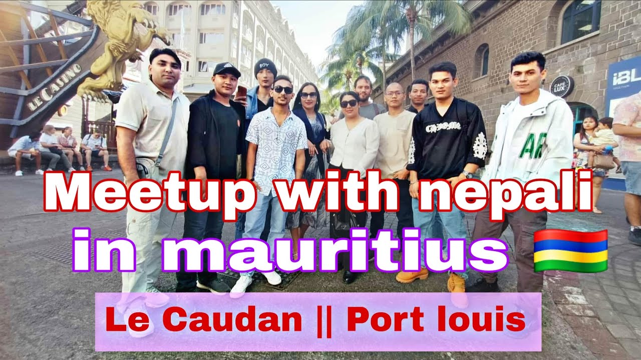 Mauritius 🇲🇺 Aaja ko hamro meetup port louis ma  || Nepali 🇳🇵community meetup || @MrNabbuVlog