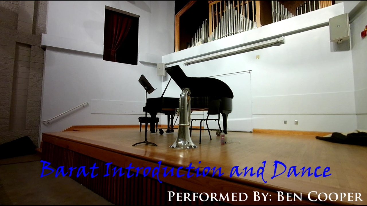 Barat Introduction and Dance- Tuba - Ben Cooper
