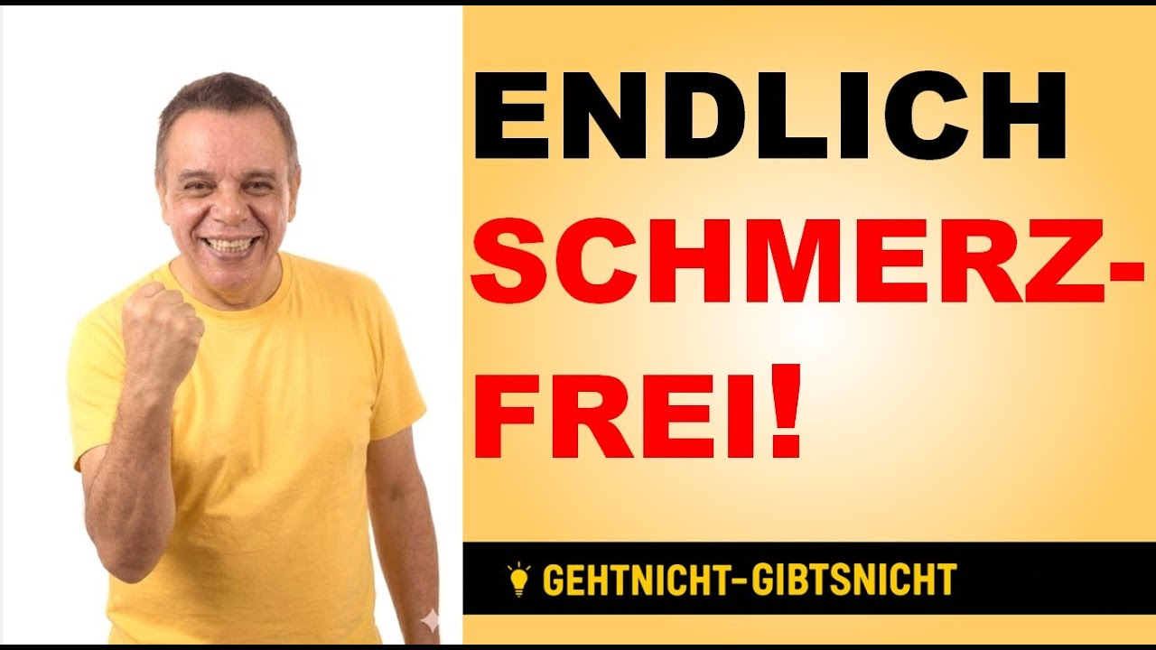 Unheilbar krank? Wie ich meine Schmerzen selbst besiegte (Ohne Ärzte)