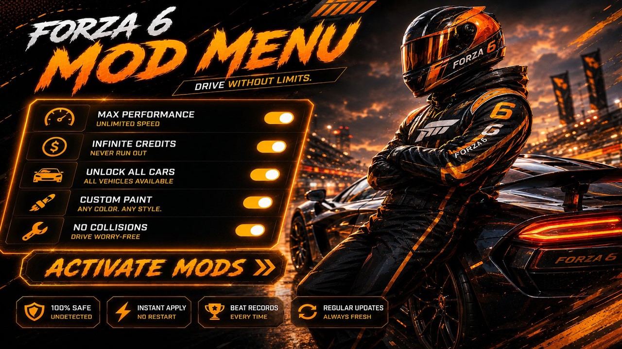 Forza Horizon 6 HACK | Forza 6 Cheat-Menu | FH 6 Mod Menu 2026 | MONEY GLITCH + Unlimited WheelSpins