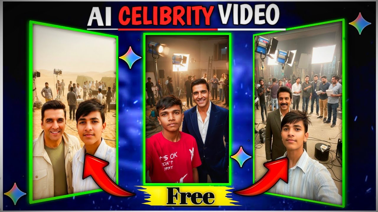 Celebrity Selfie Trending AI Video Kaise Banaye ? AI Trending Video Kaise Banaye ?