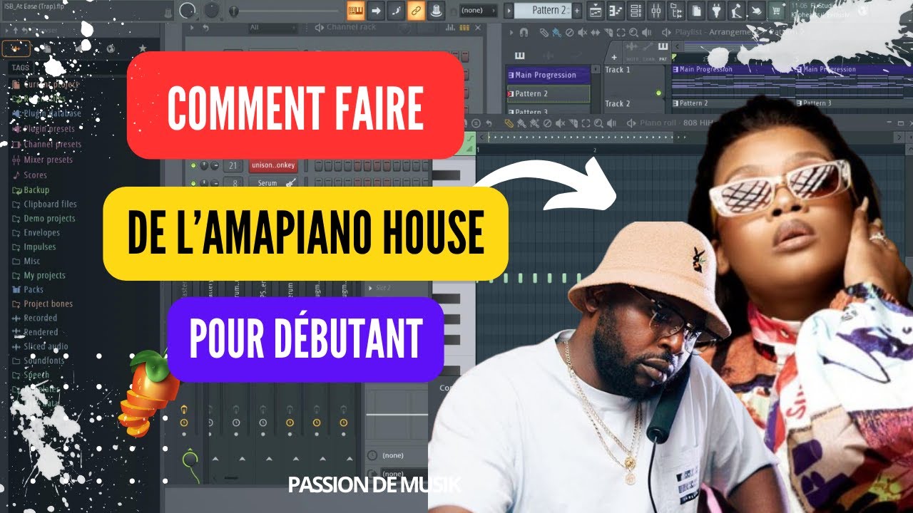 COMMENT FAIRE DE L' AFRO AMAPIANO HOUSE EN 2024 [TUTO FL STUDIO 20]