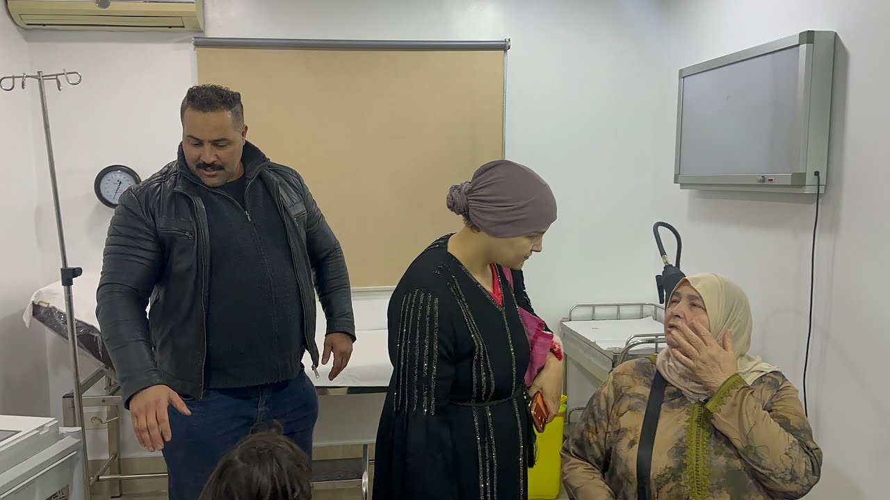 امي مريضة قلب تستقطع جتها جلطة غير دعواتكم 😭