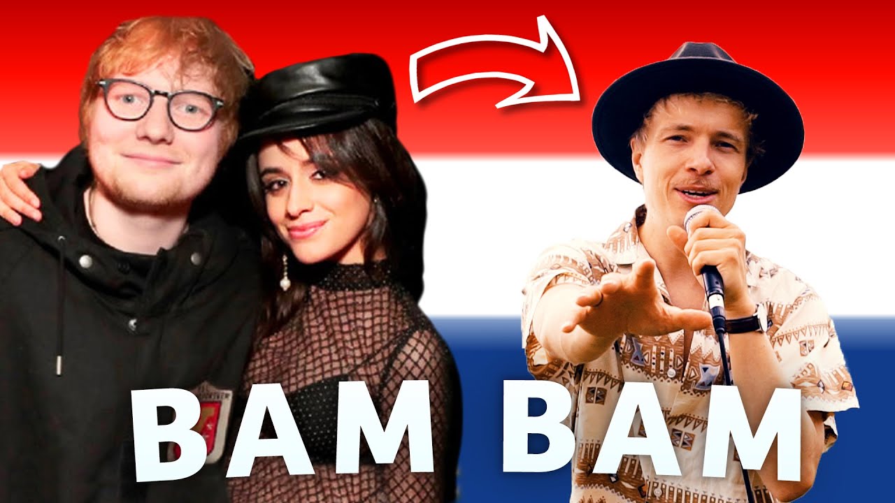 BAM BAM van ED SHEERAN en CAMILA CABELLO in het Nederlands | BENR COVER