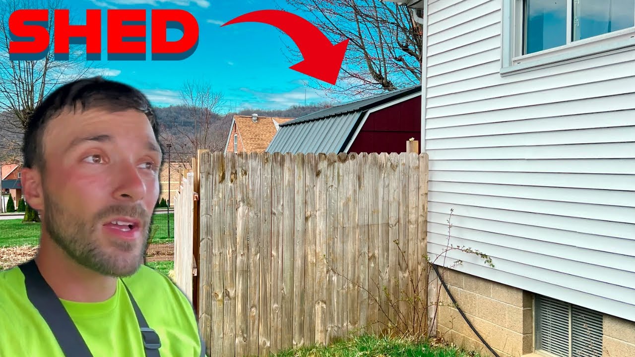 A Shed Blocked in Behind Fence:Can we Repo it?