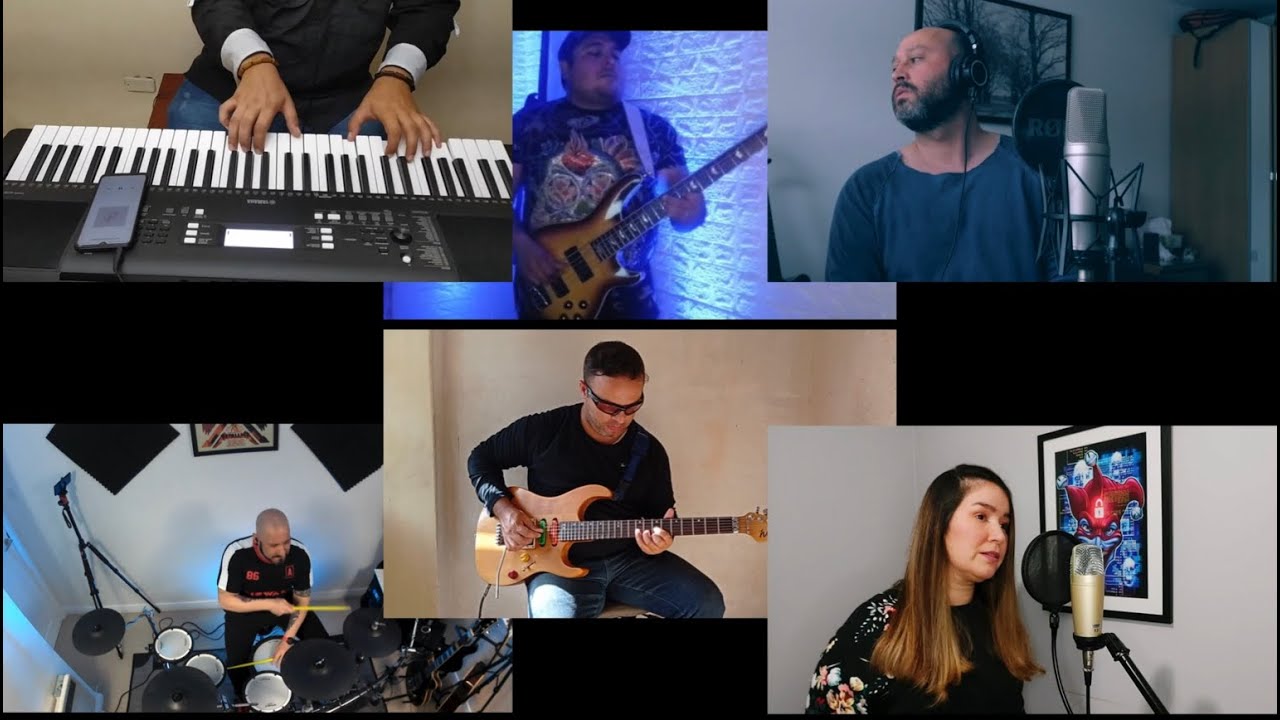 UNDER PRESSURE - QUEEN - FULL BAND COVER BY PDDRUM