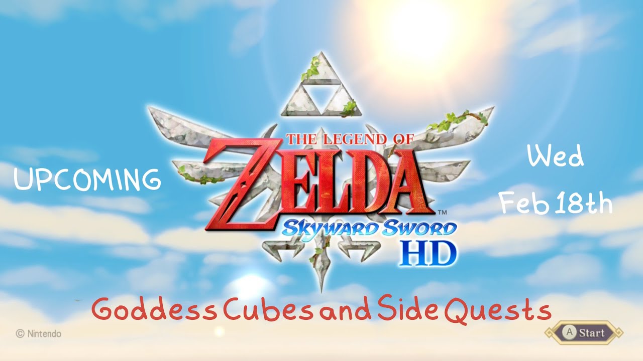 Goddess Cubes and Side Quests -  Skyward Sword First Time Playthrough by a BOTW/TOTK player