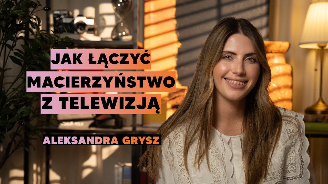 Aleksandra Grysz: Łączy pracę w TV z macierzyństwem i wierzy mimo krytyki 💪🏻| SZTUKA TWÓRCZEGO ŻYCIA
