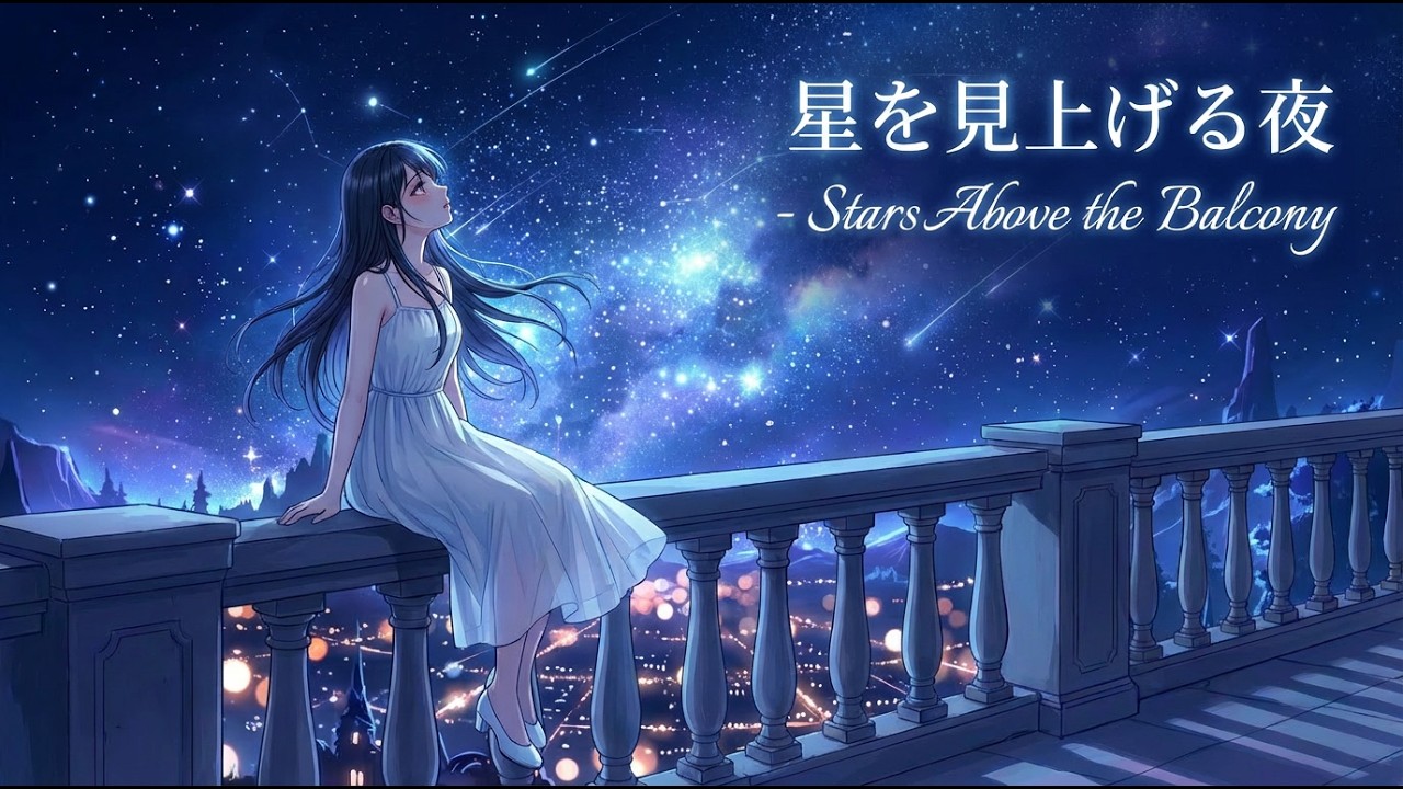 星を見上げる夜 - Stars Above the Balcony