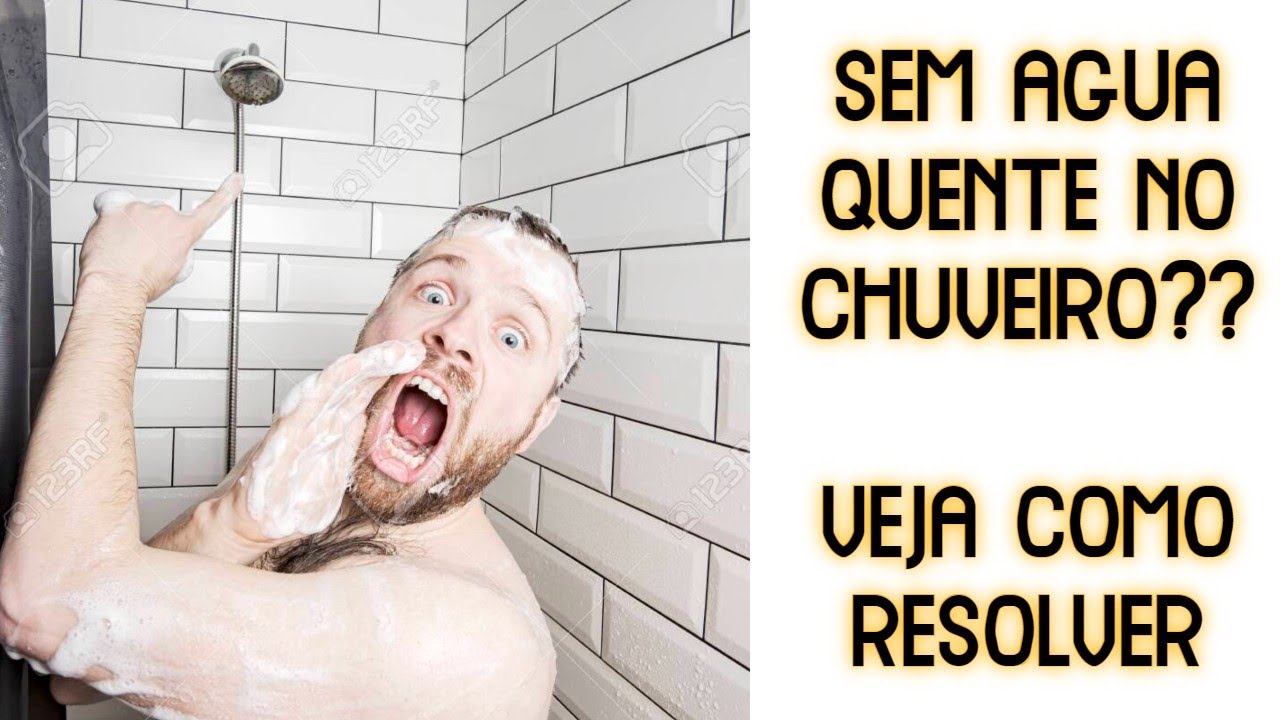 aquecedor não sai água no chuveiro
