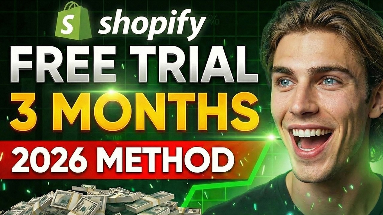 Shopify Free Trial | Launch Your Store with 3+ Months of Access (2026)