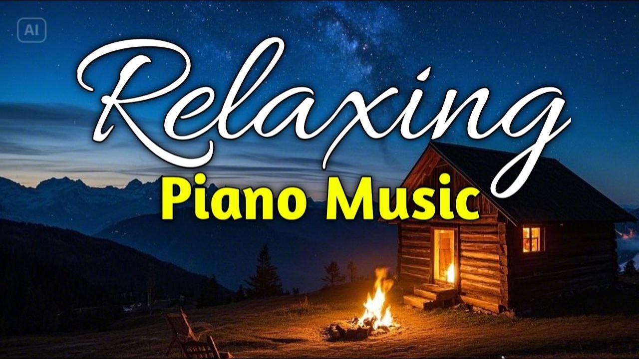 Relaxing Piano Music: Silent Breeze Under the Moonlight for Serenity and Meditation