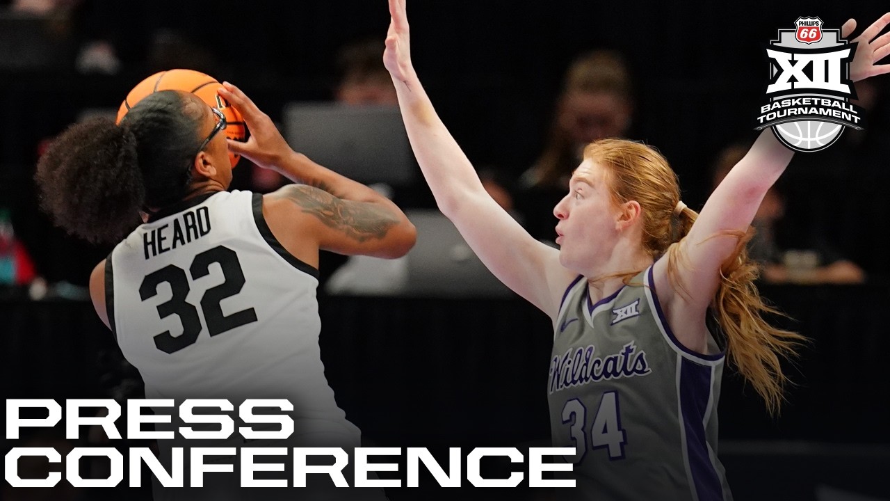Kansas State vs. Oklahoma State Press Conference | Phillips 66 Big 12 Women’s Basketball Tournament