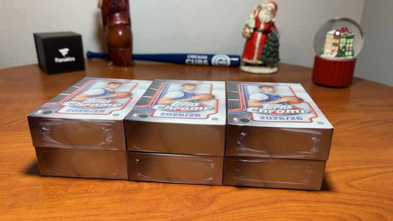 Подвески для баскетбольных карточек Topps Chrome 2025/26 подарили мне одно из лучших открытий в м...