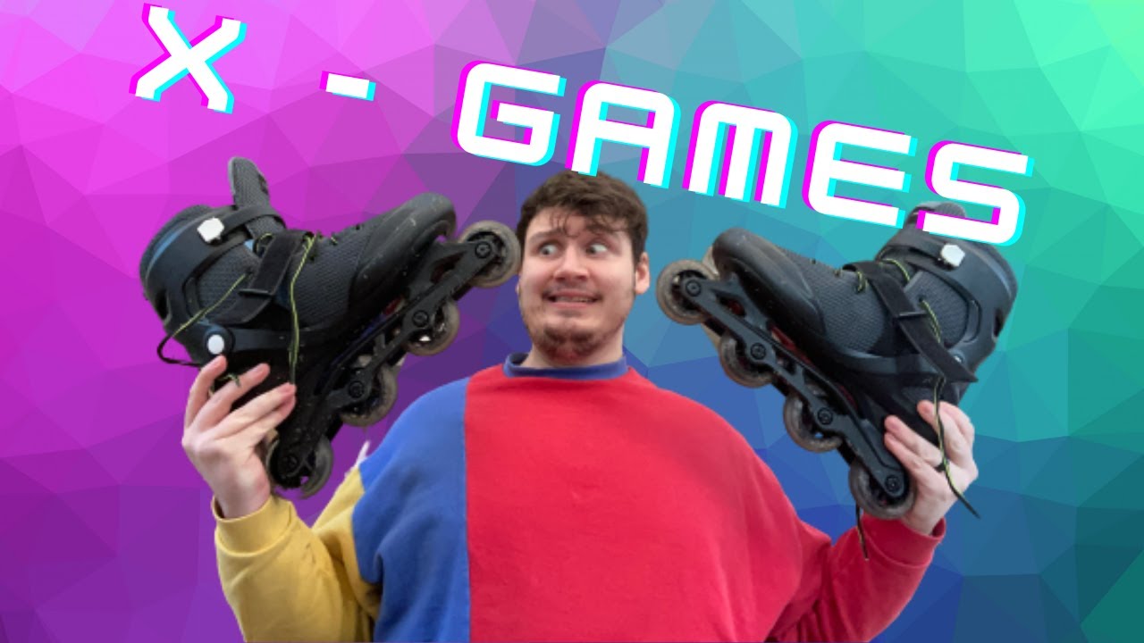 FAT GUY LEARNS TO ROLLERBLADE