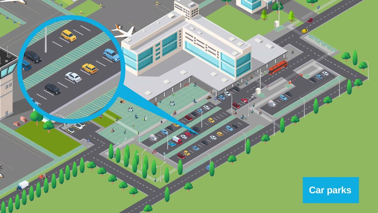 Wattway - airport area