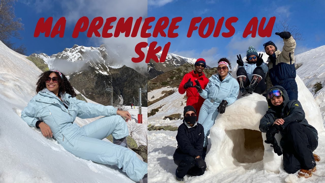 VLOG : Ma première fois au ski - weekend entre amis ⛷❤️