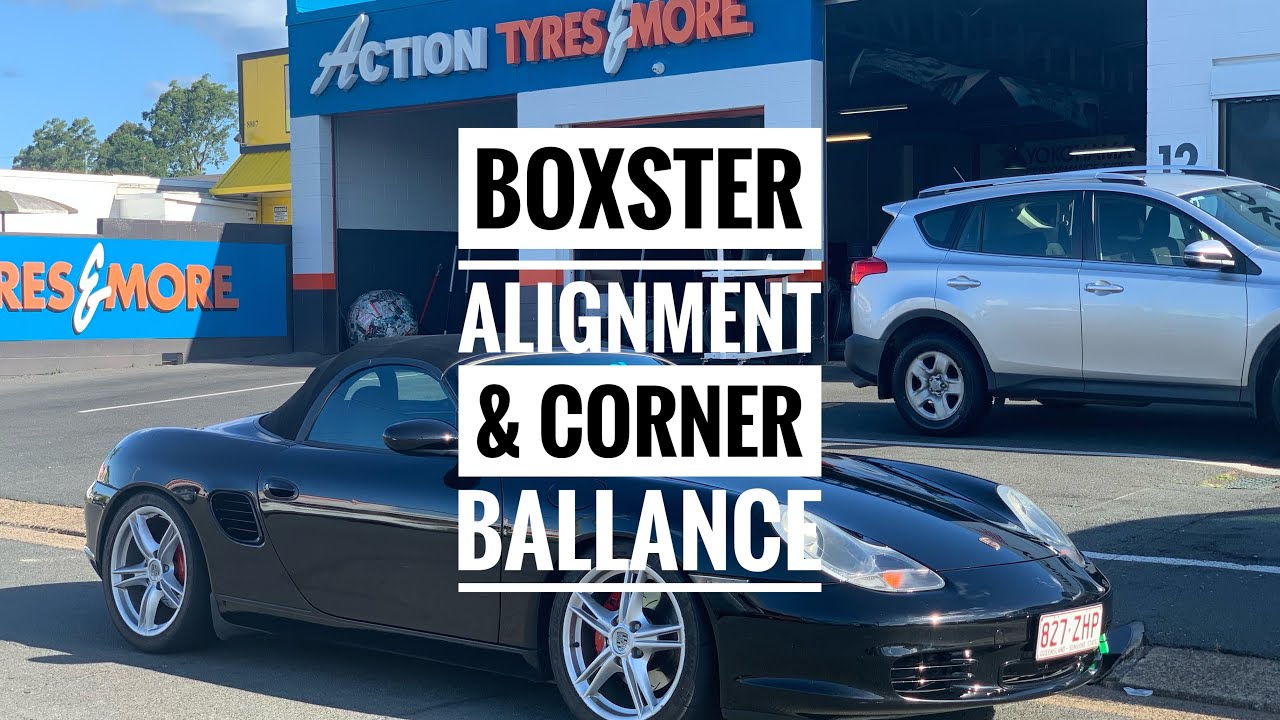 Porsche Boxster 986 Track Alignment & Corner Balance