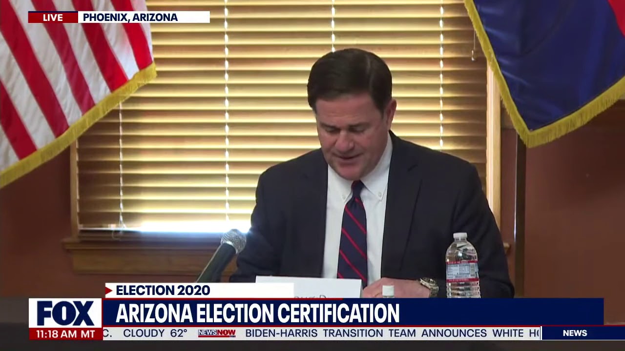 BREAKING: Arizona Certifies Election Results FOR JOE BIDEN | NewsNOW From FOX