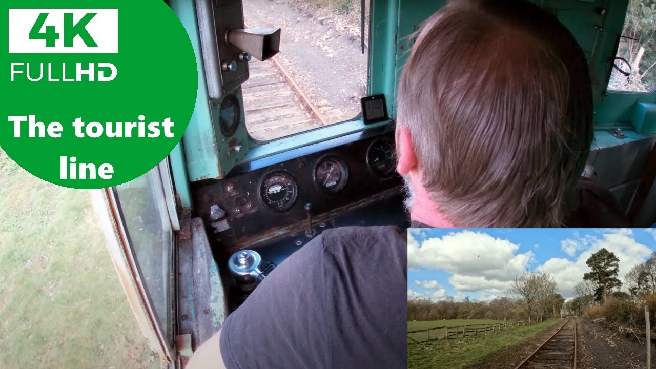 Eden Valley Railway - Cab Run On Thumper (DEMU 205009) - 4k 60fps