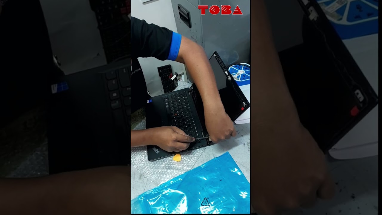 CARA MENGGANTI LCD LAPTOP LENOVO THINKPAD L380 @imamtobakom 