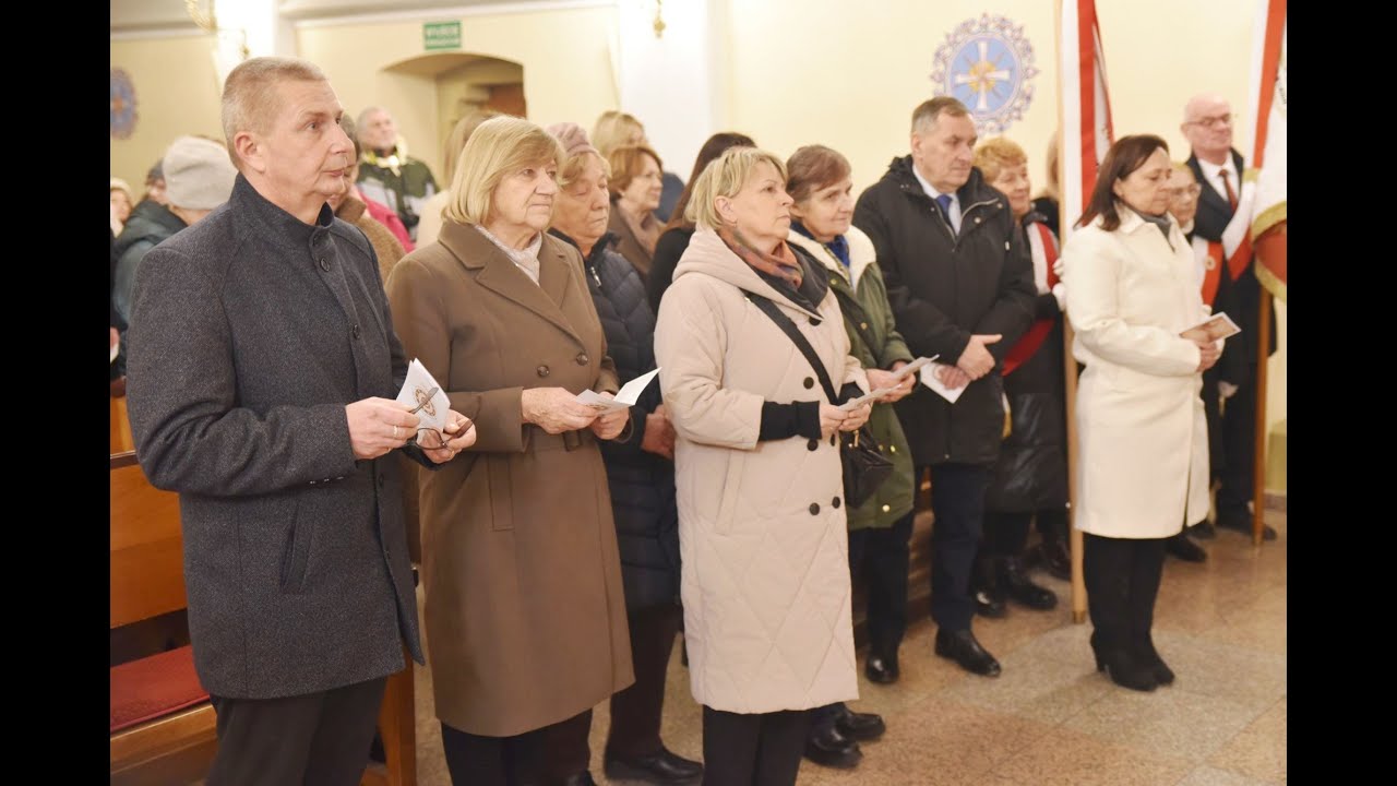 Okocim. Przyrzeczenie członków Arcybractwa Straży Honorowej NSPJ