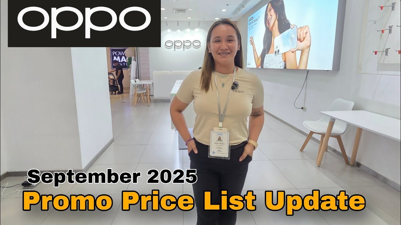 OPPO Promo Price List Update September 2025 | Oppo Reno 14 5G Series | Oppo A Series | Oppo Pad SE 