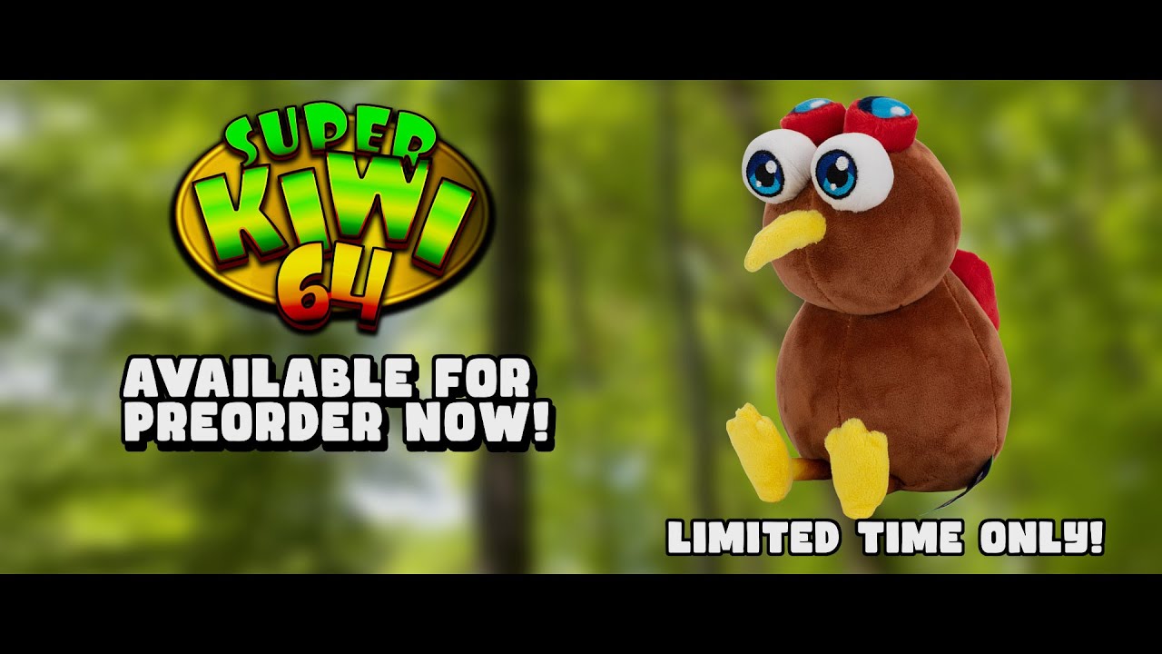 Super Kiwi 64 - Kiwi Plush