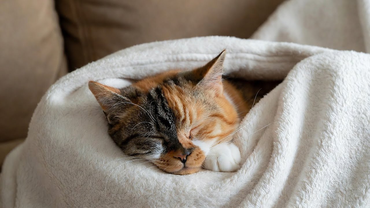 LIVE 🐱 Gentle Night Music for Sleeping Cats 🐾 | Season 1