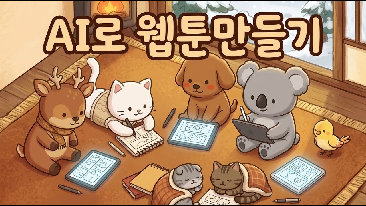 AI로 웹툰만들기 