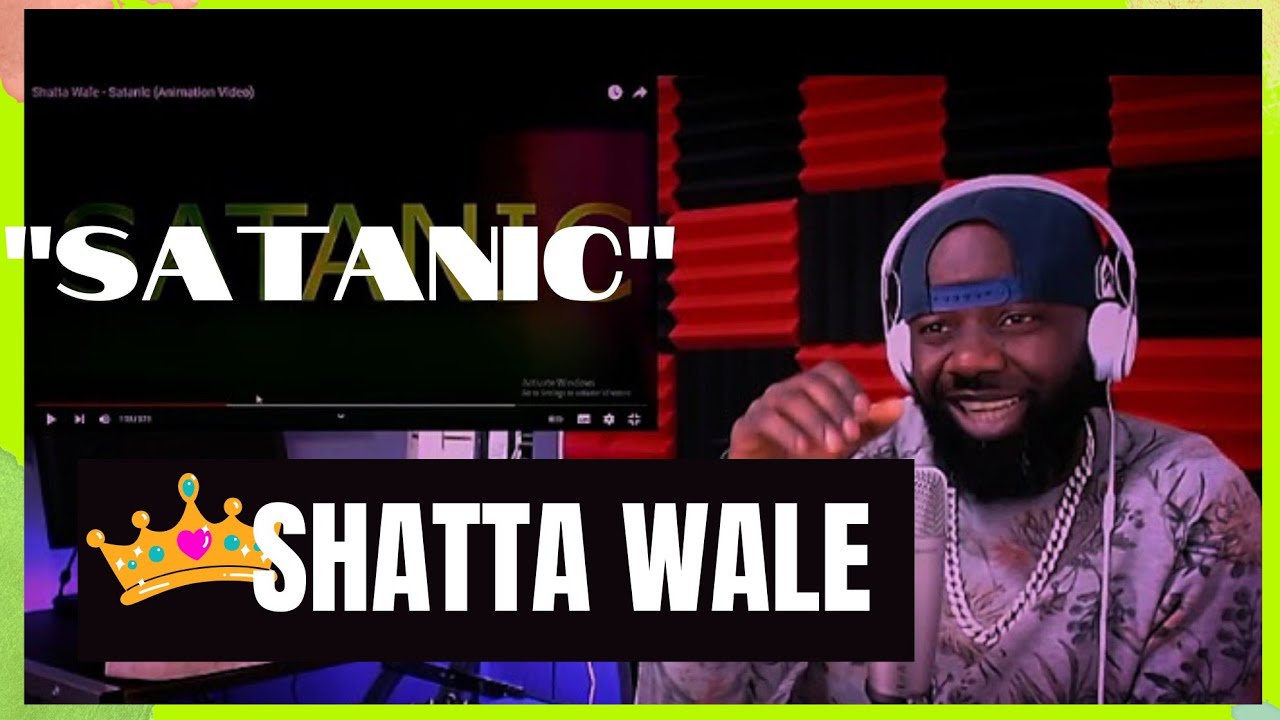 Shatta Wale - Satanic (audio slide) Reaction!!