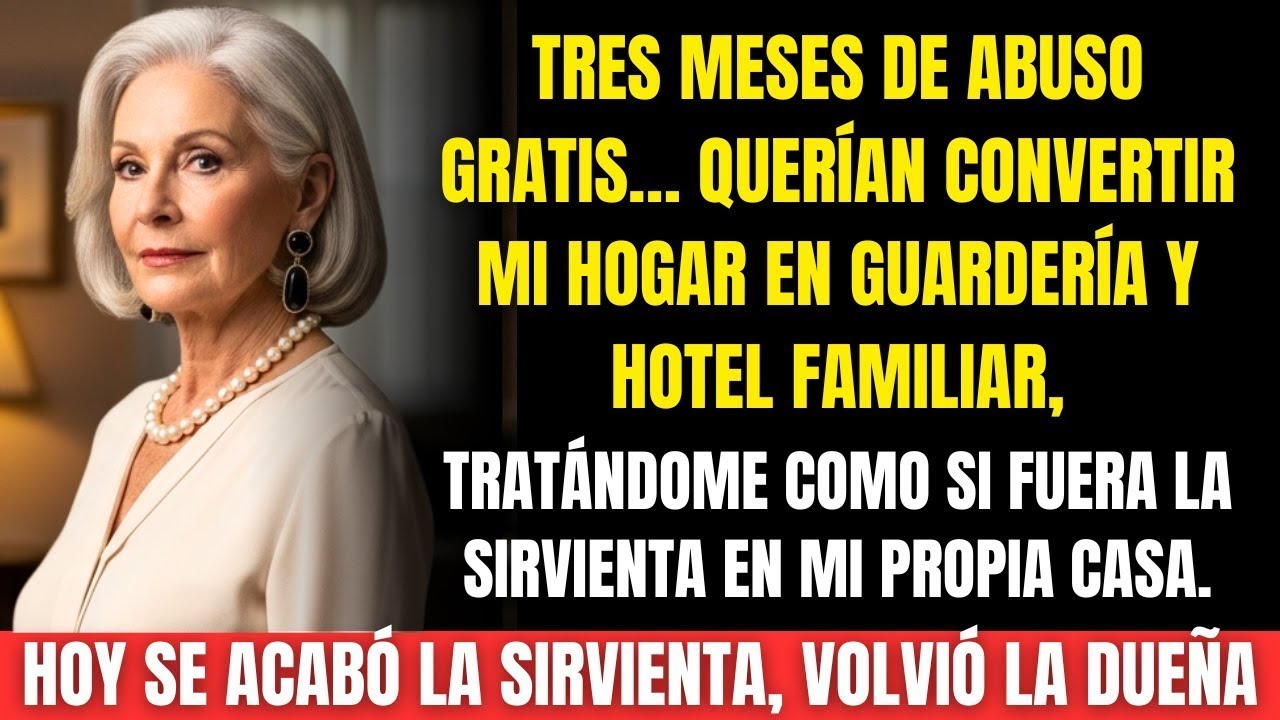 Convirtieron Mi Casa en Guardería y Hotel Familiar Sin Pagar un Centavo… Hasta