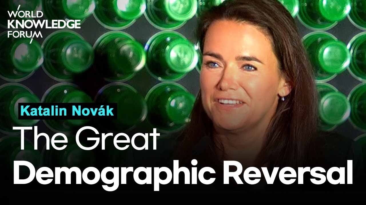 The Great Demographic Reversal│Katalin Novák (Former President of Hungary), Kevin Ali (Organon, CEO)