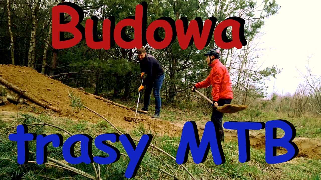 Budowa i ulepszenie nowej trasy MTB FREERIDE. Budowa hopy gapa bandy. Vlog