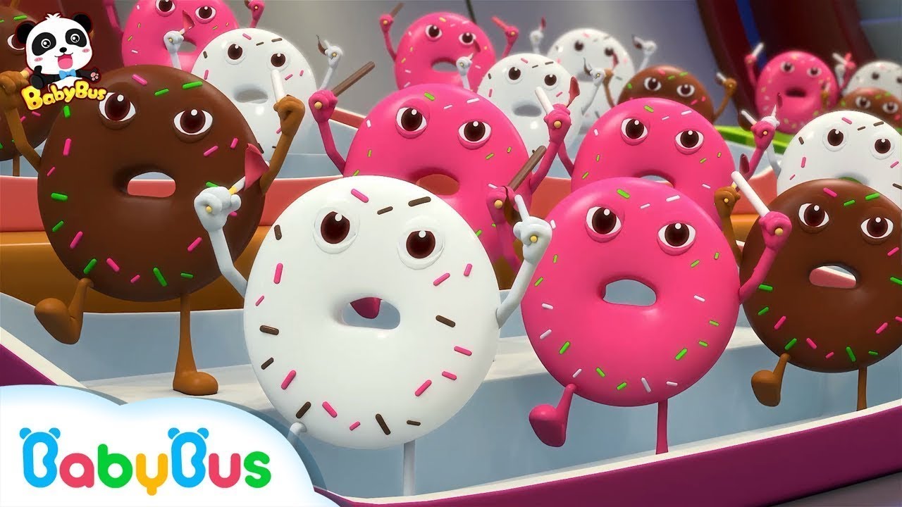 Yuk Tebak Donat Mana Yang Paling Cepat Berlari | Lagu Anak-anak | BabyBus Bahasa Indonesia